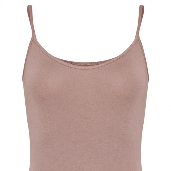 Mocha Cami Bodysuit - Picture 2 of 4